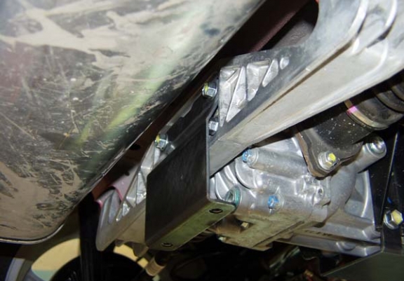 Cache de protection du différentiel Fiat Sedici