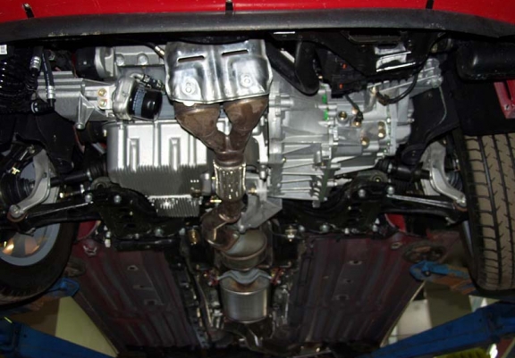 Cache sous moteur et de la boîte de vitesse Alfa Romeo 156
