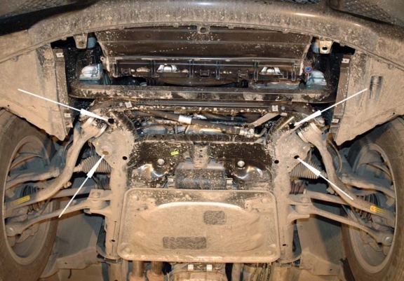 Cache de protection de radiateur BMW X3 E83