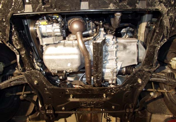 Cache sous moteur et de la boîte de vitesse Citroen C4