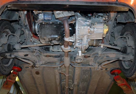 Cache sous moteur et de la boîte de vitesse Fiat Doblo