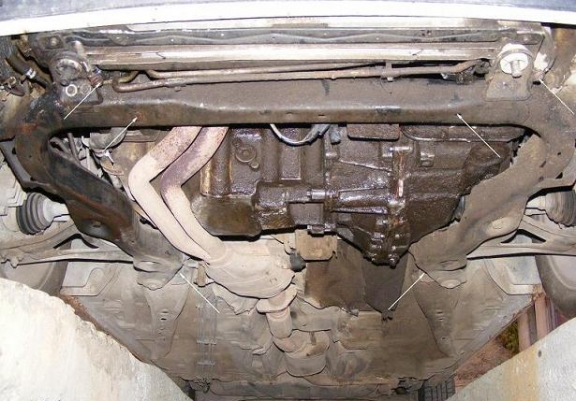 Cache sous moteur et de la boîte de vitesse Ford Mondeo 1,2