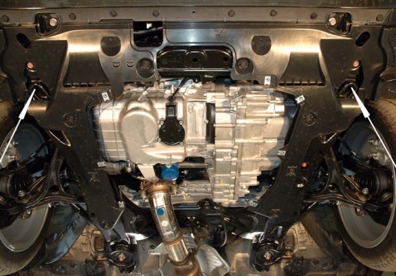 Cache sous moteur et de la boîte de vitesse Honda Accord