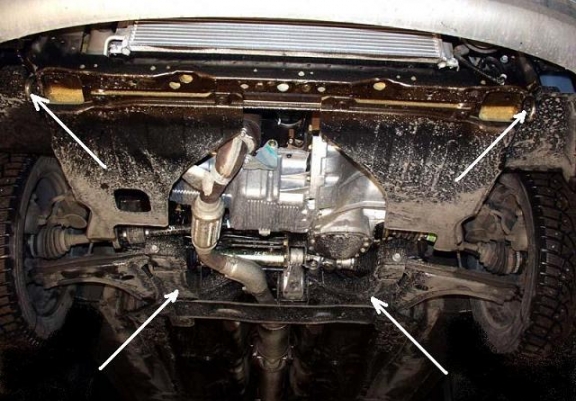 Cache sous moteur et de la boîte de vitesse Daewoo Nubira