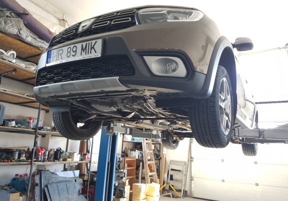 Cache sous moteur et de la boîte de vitesse Dacia Logan MCV