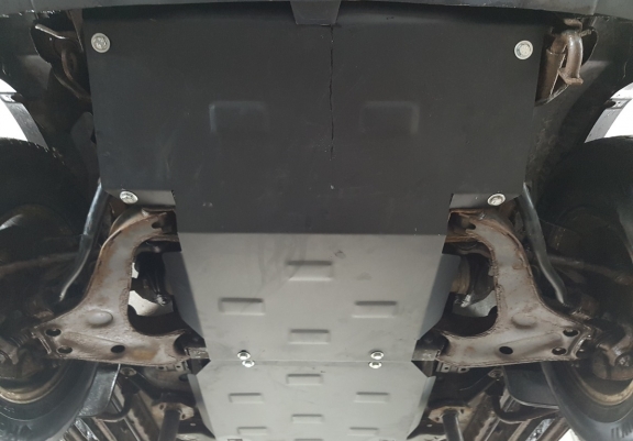 Cache de protection de la boîte de vitesse et de la différentiel Mitsubishi Pajero Sport 1