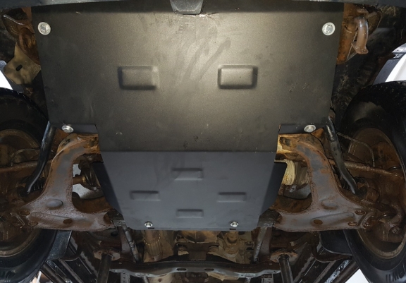 Cache sous moteur et de la radiateur Mitsubishi Pajero Sport 1