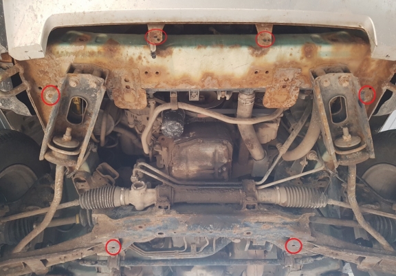 Cache Sous Moteur Mitsubishi Pajero Pinin