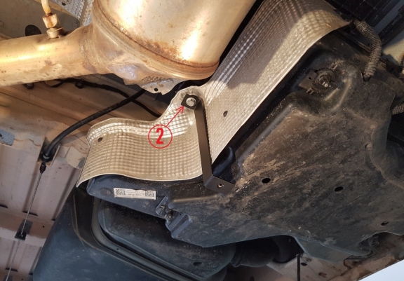 Cache de protection réservoir AdBlue Volkswagen Crafter / 18 L