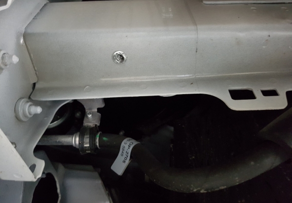 Cache sous moteur et de la boîte de vitesse Fiat Tipo