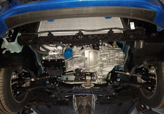 Cache sous moteur et de la boîte de vitesse  Hyundai Elantra