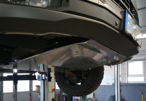 Cache sous moteur et de la boîte de vitesse Volkswagen Transporter T5 - Aluminium