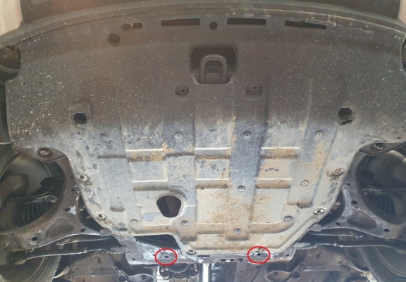 Cache sous moteur et de la boîte de vitesse Hyundai Santa Fe