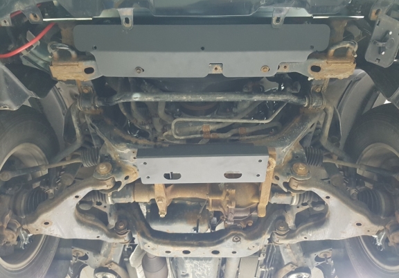 Cache sous moteur et de la radiateur Toyota Land Cruiser J120