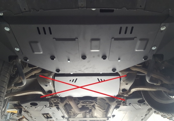 Cache sous moteur et de la radiateur Audi A4 B7