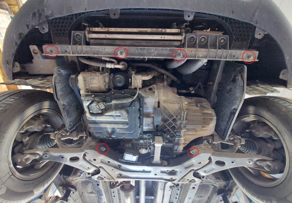 Cache Sous Moteur Kia Sportage
