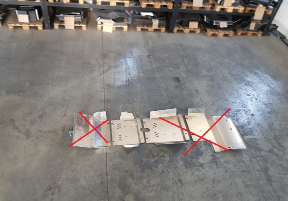 Cache Sous Moteur Toyota Hilux Invincible - Aluminium