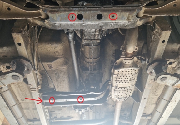 Cache de protection de la boîte de vitesse Suzuki Vitara 2.0