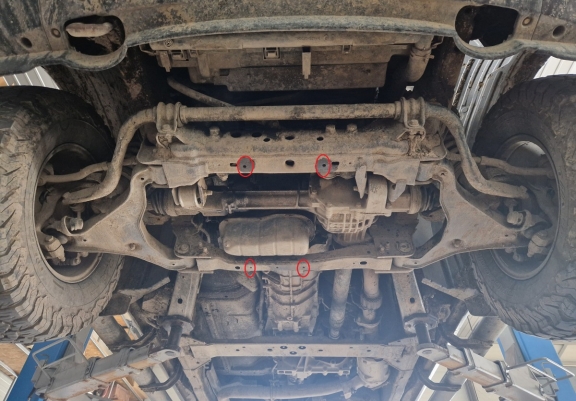 Cache Sous Moteur Nissan Navara D40