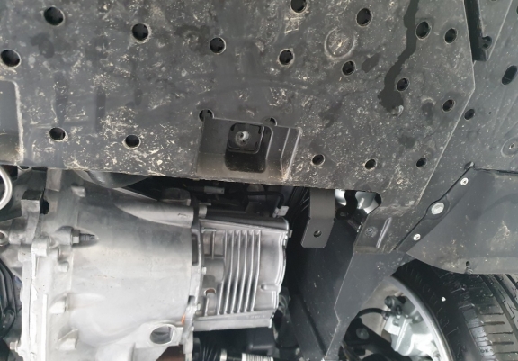 Cache sous moteur et de la boîte de vitesse Citroen C4