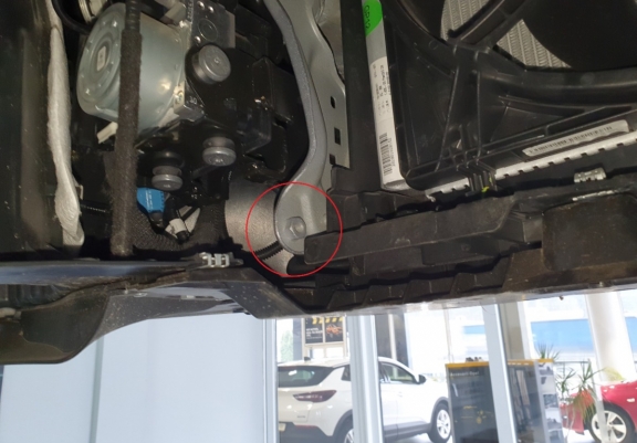Cache sous moteur et de la boîte de vitesse Citroen C4
