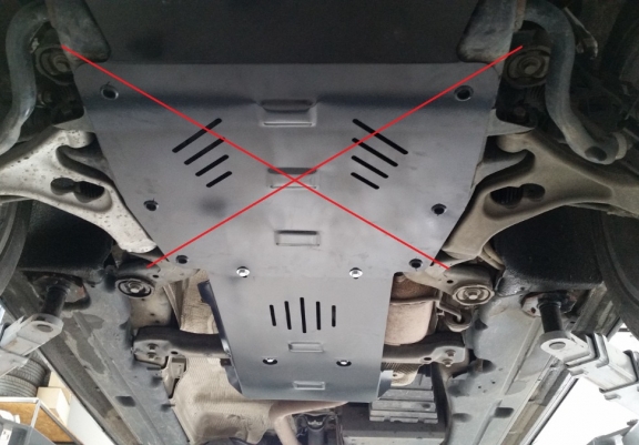 Cache de protection de la boîte de vitesse Audi Q7
