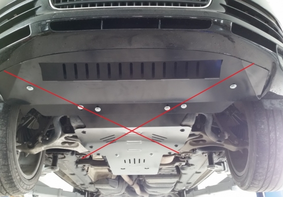 Cache de protection de la boîte de vitesse Audi Q7