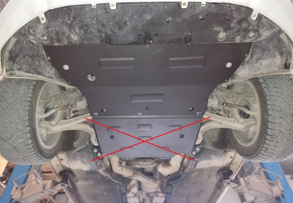 Cache sous moteur et de la radiateur Audi A4 B9