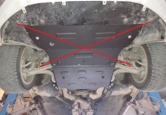 Cache de protection de la boîte de vitesse Audi A4 B9
