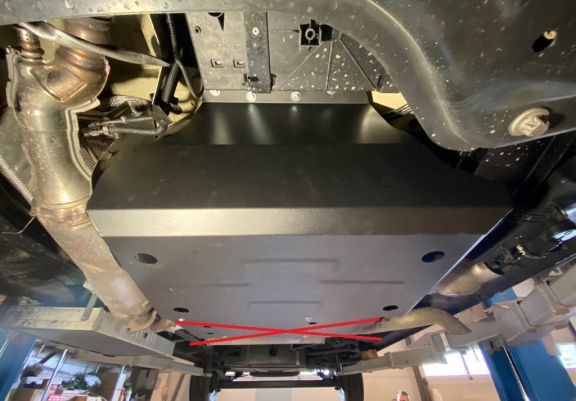 Cache de protection de réservoir Iveco eSuperJolly