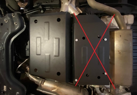 Cache de protection de réservoir Iveco eSuperJolly