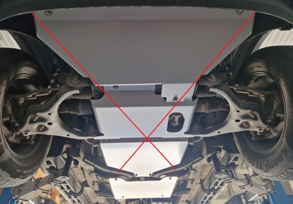 Cache de protection de transfert  Ford Ranger