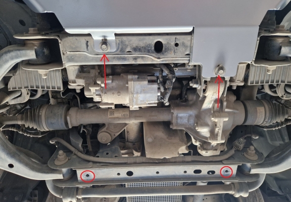 Cache Sous Moteur Volkswagen Amarok 2 