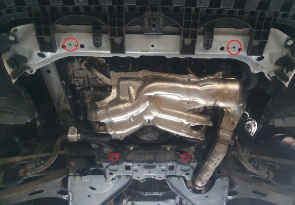 Cache sous moteur et de la radiateur  Subaru XV