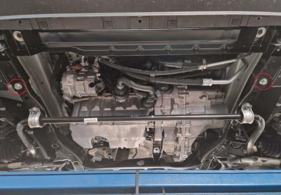 Cache sous moteur et de la boîte de vitesse Vw Crafter
