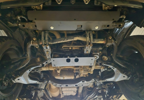 Cache Sous Moteur Toyota Land Cruiser 150 - Aluminium