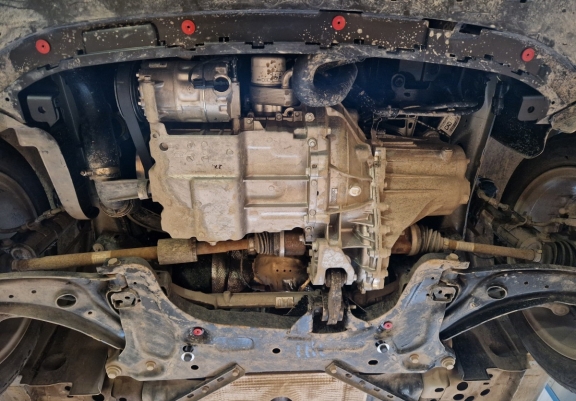 Cache sous moteur et de la boîte de vitesse Ford Puma