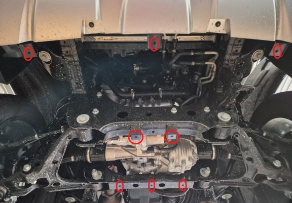 Cache Sous Moteur Baic Beijing BJ60