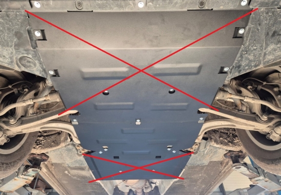 Cache de protection de la boîte de vitesse Audi Q5