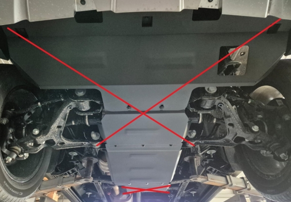 Cache de protection de la boîte de vitesse Baic Beijing BJ60