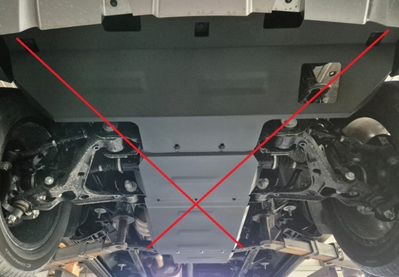 Cache de protection de la cas de transfert Baic Beijing BJ60