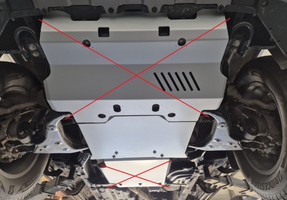 Cache sous moteur Toyota Land Cruiser 250 - Aluminium