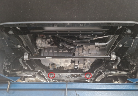 Cache sous moteur Man TGE