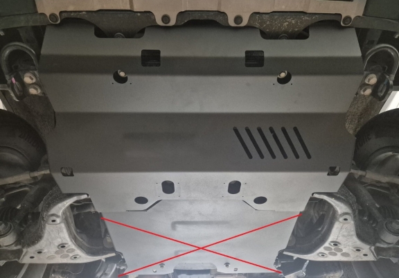 Cache de protection de radiateur Toyota Land Cruiser 250 