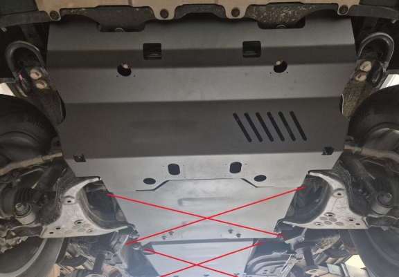 Cache de protection de radiateur Toyota Land Cruiser 250 