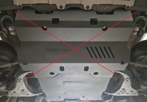 Cache sous moteur Toyota Land Cruiser 250 