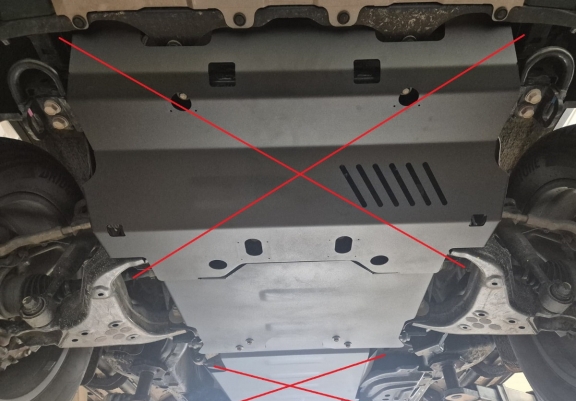 Cache sous moteur Toyota Land Cruiser 250 