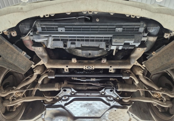 Cache sous moteur et de la radiateur Mercedes C-Class W204