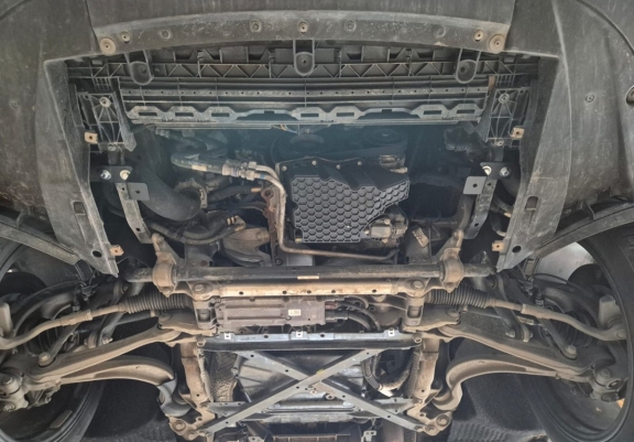 Cache sous moteur et de la radiateur Porsche Macan