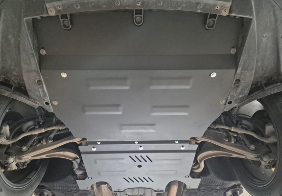 Cache sous moteur et de la radiateur Porsche Macan